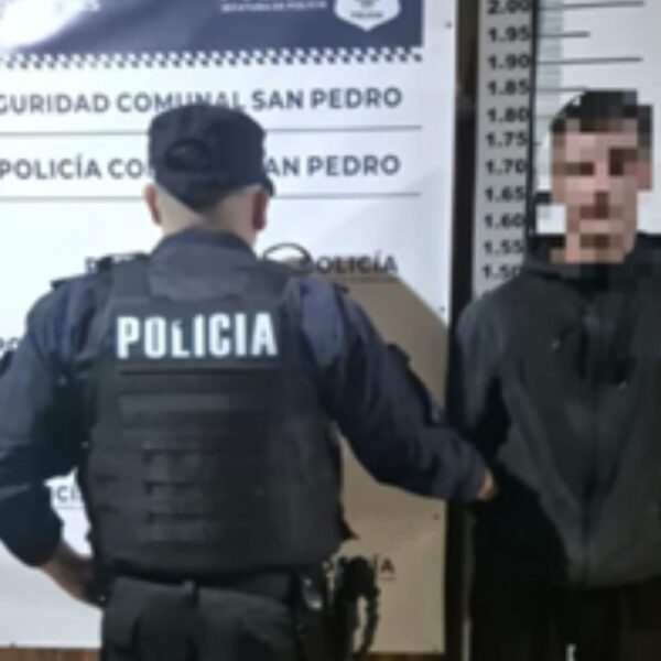 Quedó detenido por tener un pedido de captura por un hurto y robo agravado