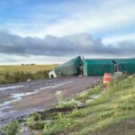 Accidente en Ruta 65: vuelco de camión y corte total entre Guaminí y Daireaux | FM Avenida