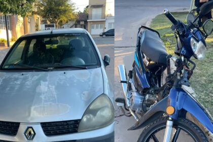 Accidente entre un auto y una moto: un adolescente trasladado al Hospital | FM Avenida