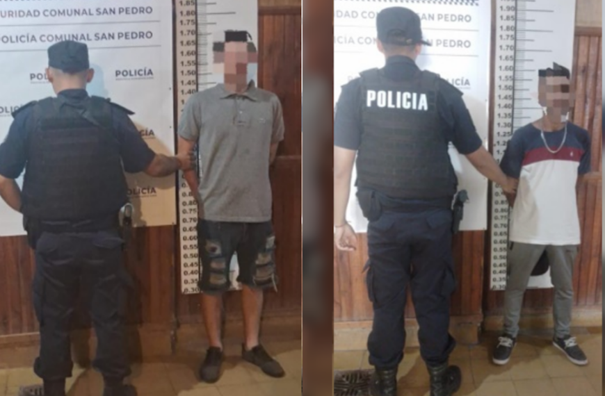 Aprehendieron a dos hombres buscados por amenazas agravadas y hurto | FM Avenida
