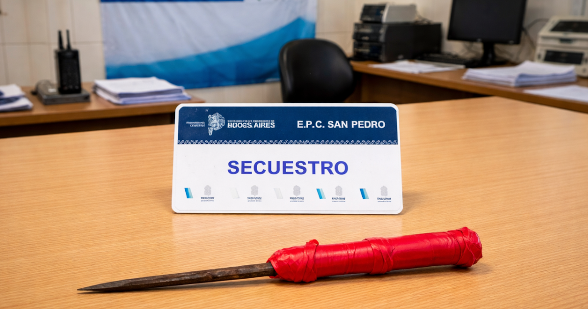 Aprehendieron a un adolescente de 15 años por agredir a otro joven con un arma blanca de fabricación casera | FM Avenida