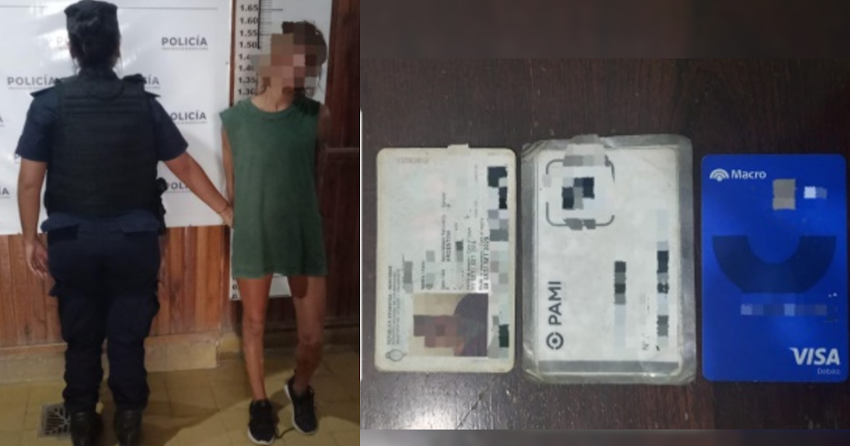 Aprehendieron a una mujer tras un hurto a una jubilada en la vía pública | FM Avenida