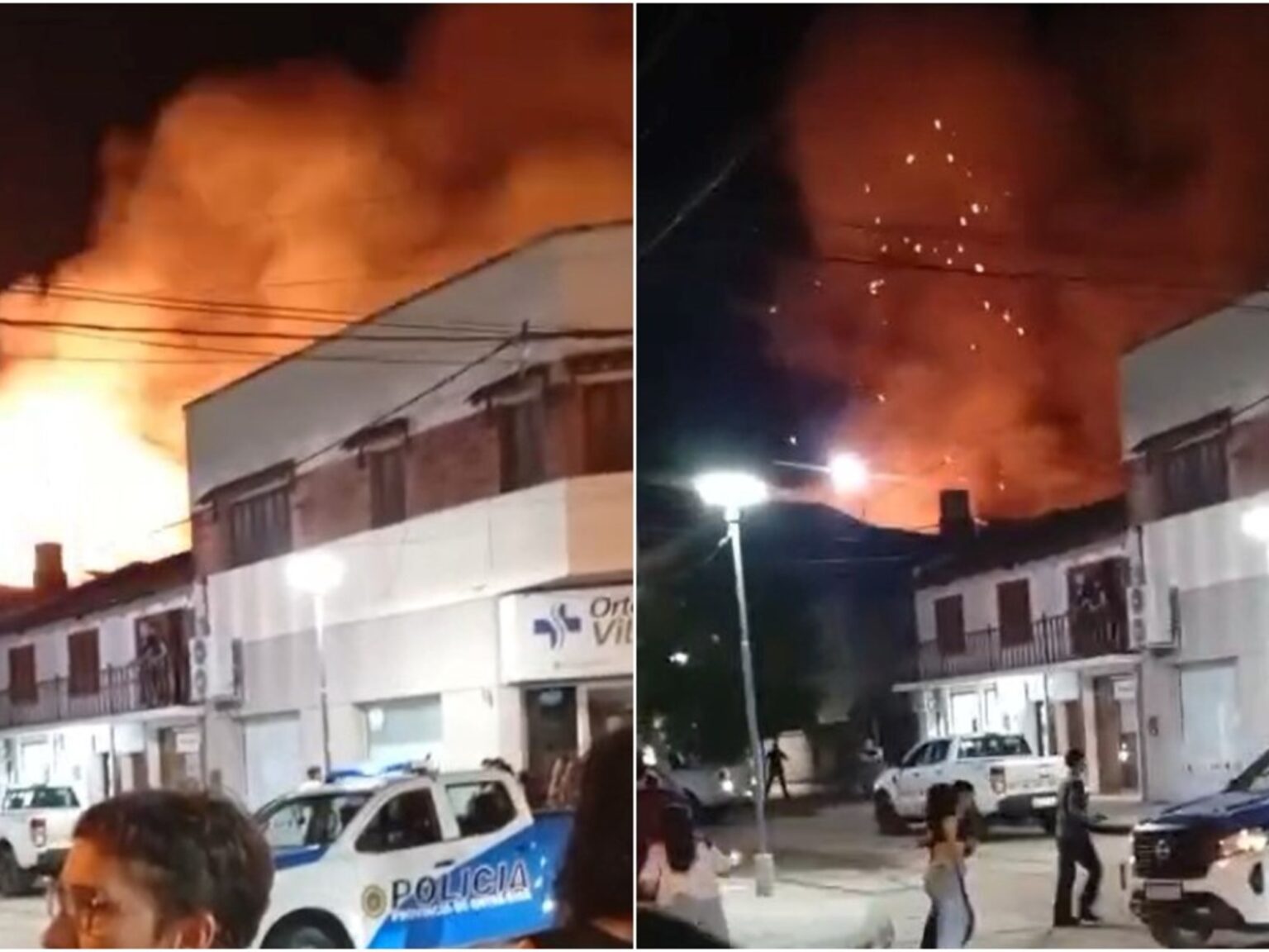 Así fue la explosión y el incendio en un local gastronómico de Entre Ríos que dejó tres heridos graves | FM Avenida
