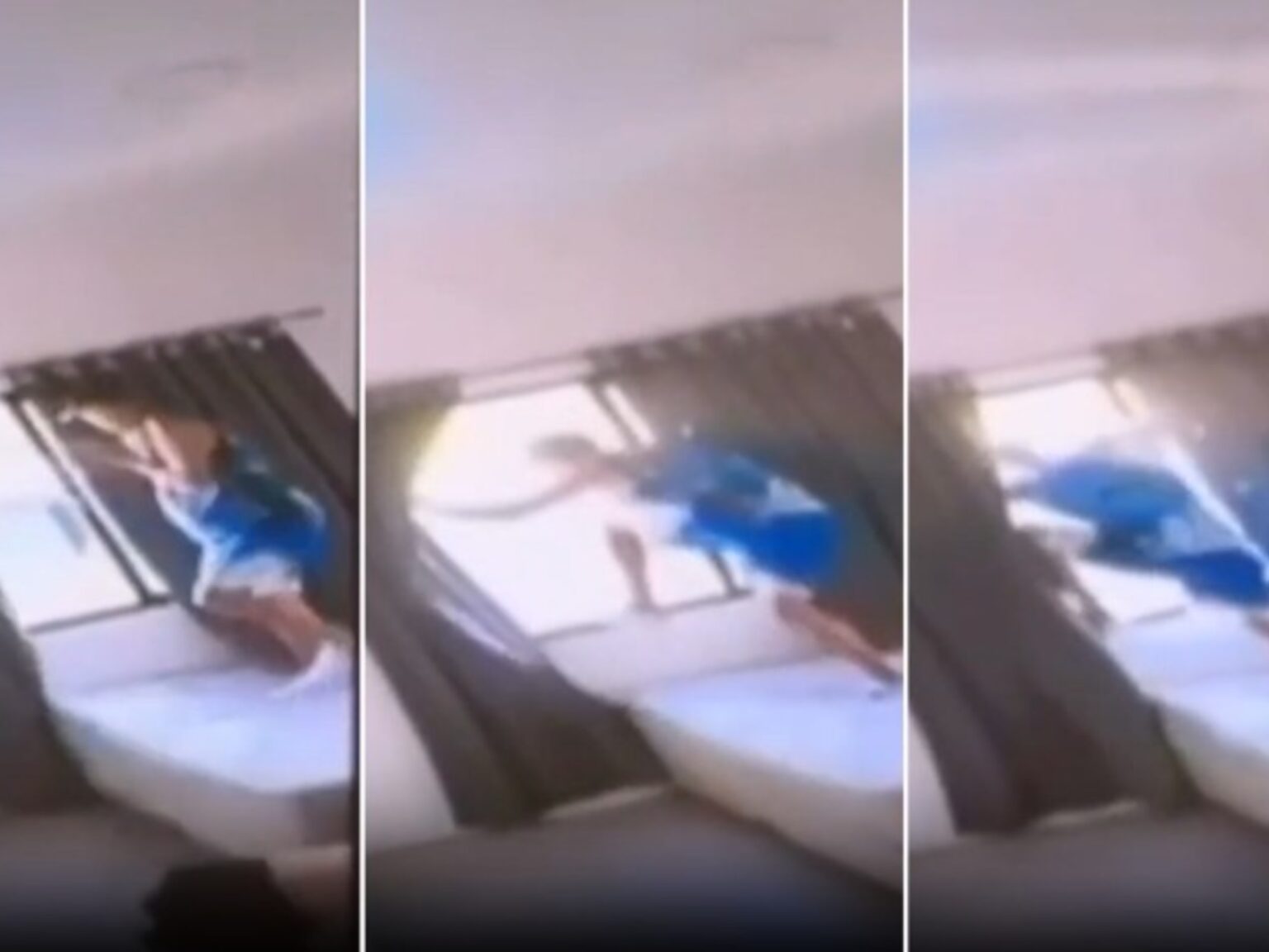 Así le disparaba a la Policía el ladrón que saltó por la ventana y murió en la pool party | FM Avenida