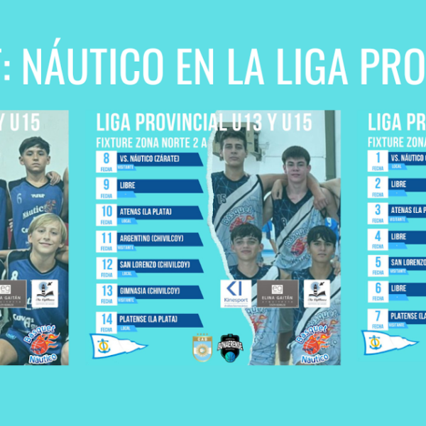 Basquet: Náutico comienza su participación en la Liga Provincial U13, U15 y U17 | FM Avenida