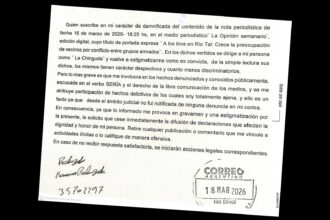 Carta documento para La Opinión: Romina Balenzuela pidió que se deje de usar el apodo despectivo | FM Avenida