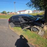 Chocaron dos autos en Depietri e Yrigoyen: uno terminó contra un árbol | FM Avenida