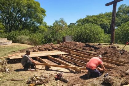 Continúa la puesta en valor del Anfiteatro del Vía Crucis | FM Avenida