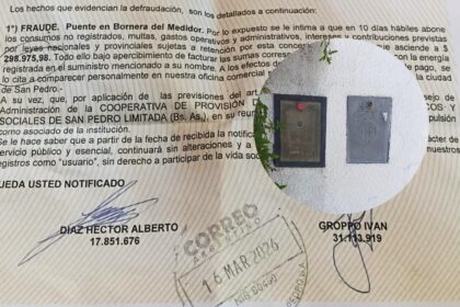 Coopser la intimó por "medidor tocado" y tiene que pagar $ 300 mil: "Es todo muy raro, no puede ser" | FM Avenida