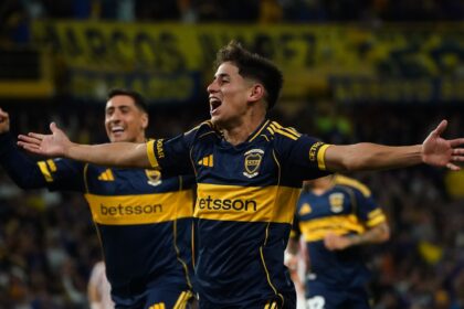 De promesa a realidad: Aranda brilló en Boca y tuvo su bautismo soñado | FM Avenida