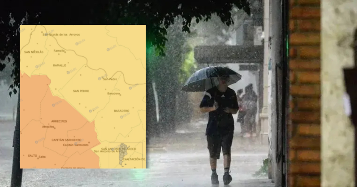 El Servicio Meteorológico emitió un alerta amarillo por tormentas para el norte bonaerense | FM Avenida