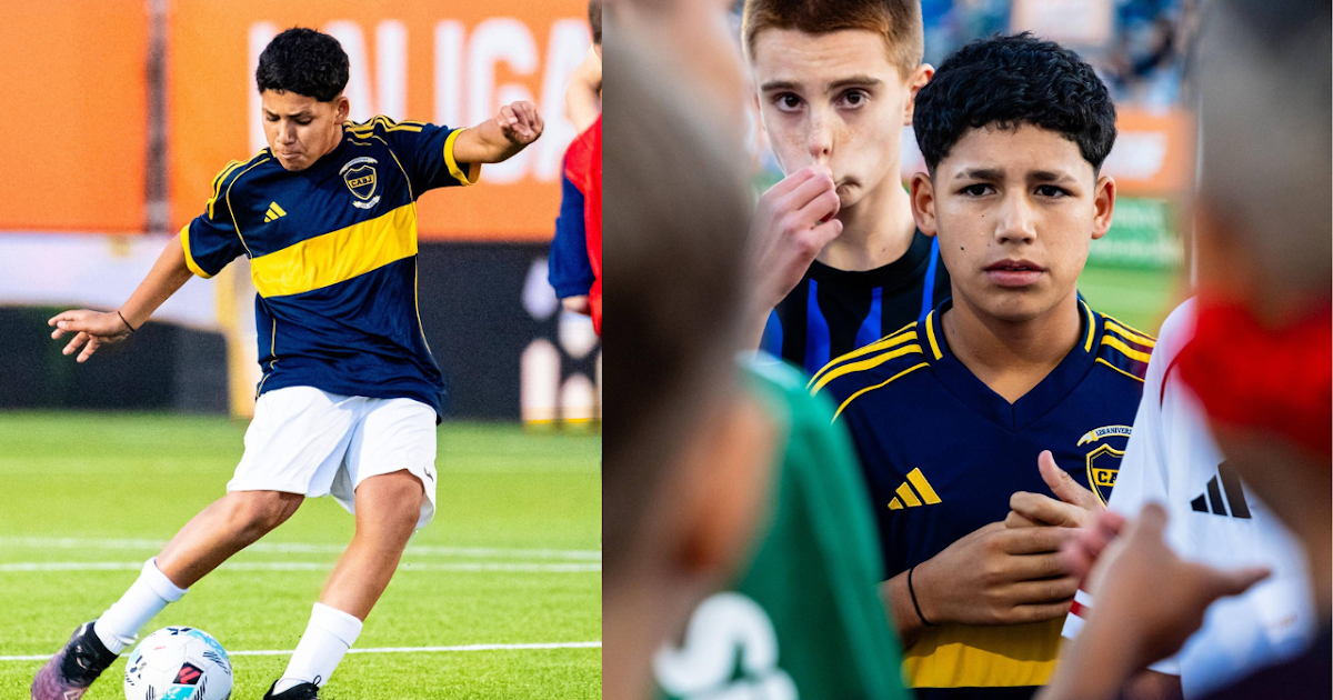 El sampedrino Mateo Parera brilla con Boca en el Mundial de Clubes Sub 12 en Madrid (Videos) | FM Avenida