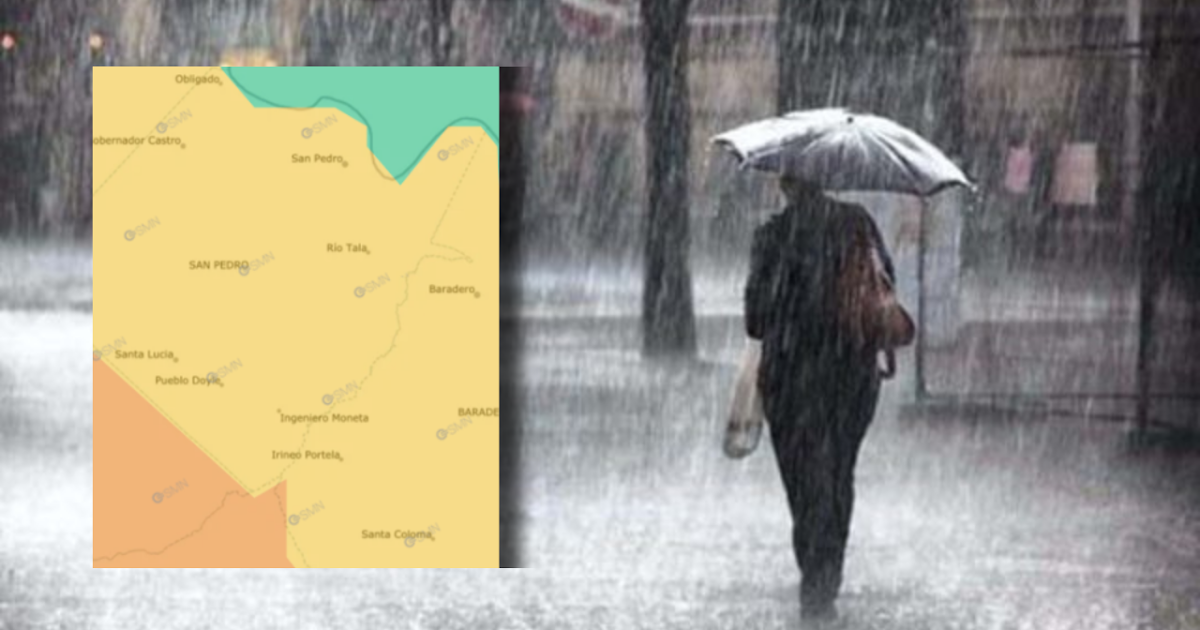 Emiten alerta amarillo por tormentas fuertes y viento para la zona durante el miércoles | FM Avenida