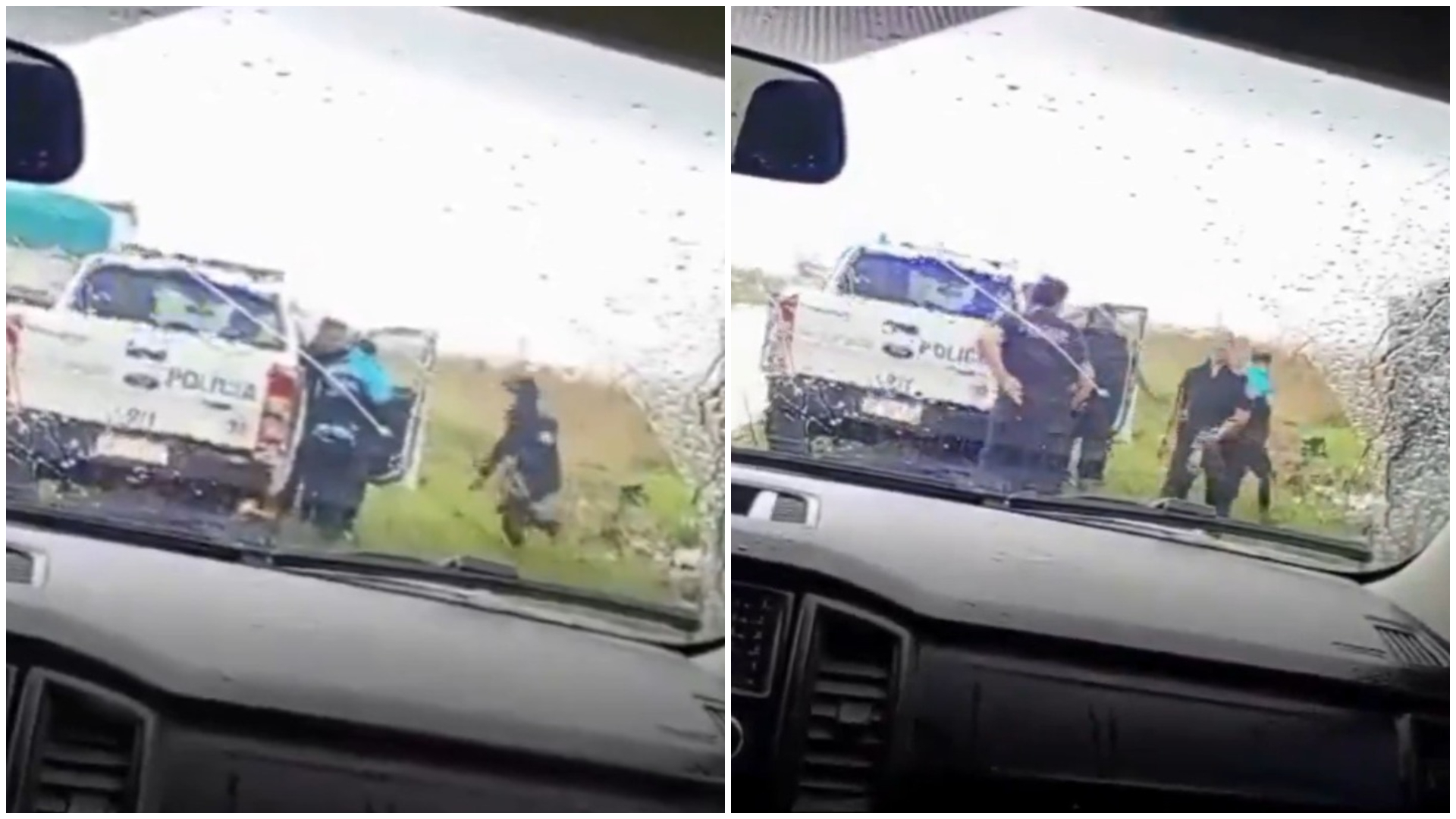 Escándalo en Pergamino: investigan un video que muestra a policías cargando bebidas tras el vuelco de un camión | FM Avenida