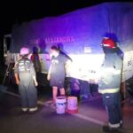 Impactante accidente en Ruta 65: se desprendió la rueda de un camión y chocó a otro de frente | FM Avenida