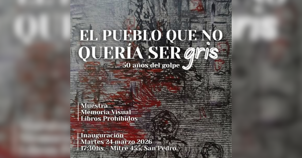 Inauguran la muestra "El pueblo que no quería ser gris" a 50 años del golpe | FM Avenida