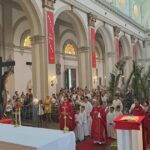 La Basílica Nuestra Señora del Socorro inició las celebraciones de Semana Santa con la tradicional bendición de ramos | FM Avenida