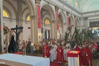 La Basílica Nuestra Señora del Socorro inició las celebraciones de Semana Santa con la tradicional bendición de ramos | FM Avenida