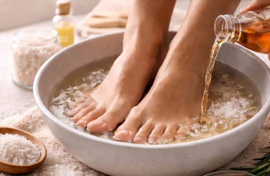 Lavarse los pies con vinagre y sal: por qué lo recomiendan y cuándo conviene hacerlo en casa | FM Avenida