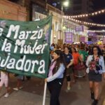Marcha en San Pedro por el Día de la Mujer Trabajadora (Video) | FM Avenida