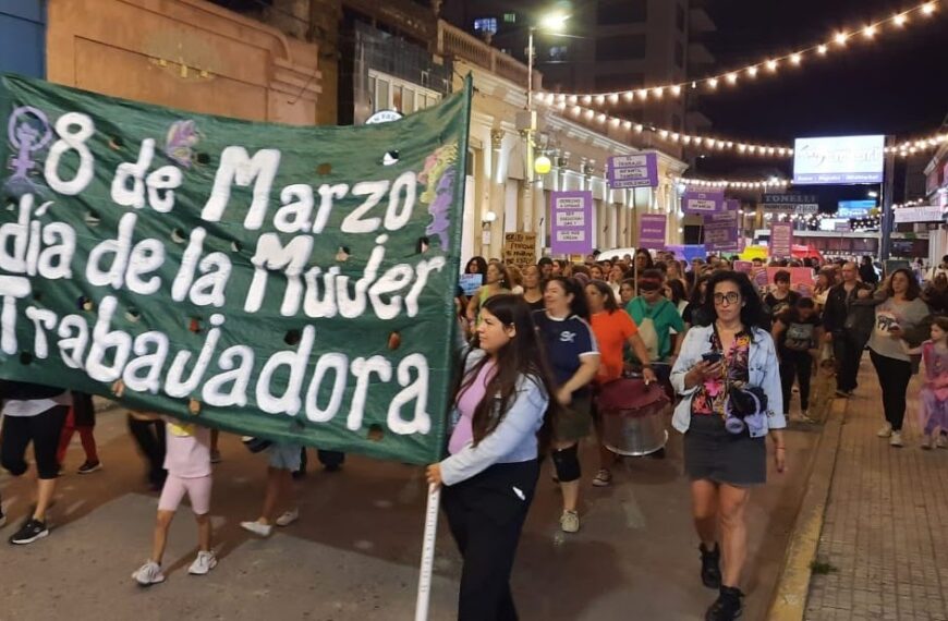 Marcha en San Pedro por el Día de la Mujer Trabajadora (Video) | FM Avenida