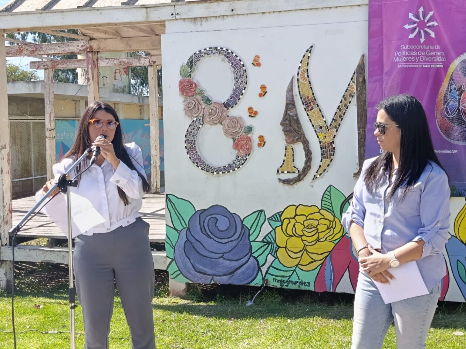 “No vamos a permitir que el odio sustituya derechos”, afirmó Cuscuela en el acto por el Día de la Mujer | FM Avenida