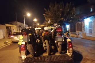 Operativo de tránsito: secuestraron 12 motocicletas por falta de documentación y casco | FM Avenida