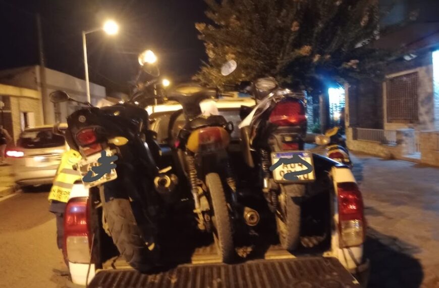 Operativos de seguridad vial:: retienen 16 motos por irregularidades | FM Avenida