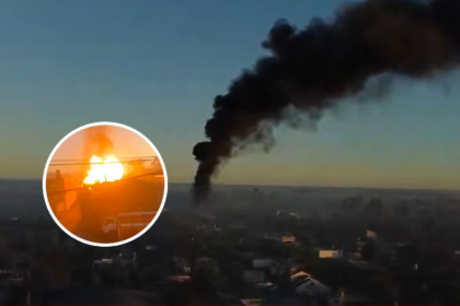 Pánico y destrozos por incendio en un depósito de garrafas en Merlo: “explotan y vuelan 500 metros”, alertan los vecinos | FM Avenida