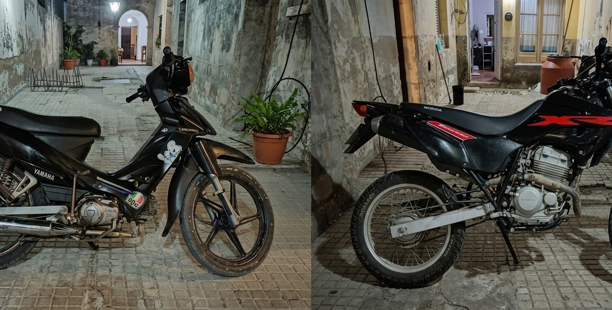 Recuperan dos motos robadas conducidas por menores de edad | FM Avenida