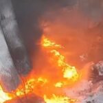 Tras más de 24 horas, se reavivó el incendio en el depósito de pinturas de Moreno y advierten riesgo de colapso | FM Avenida