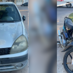 Un choque entre un auto y una moto terminó con el secuestro del rodado menor por falta de documentación | FM Avenida