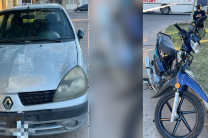 Un choque entre un auto y una moto terminó con el secuestro del rodado menor por falta de documentación | FM Avenida