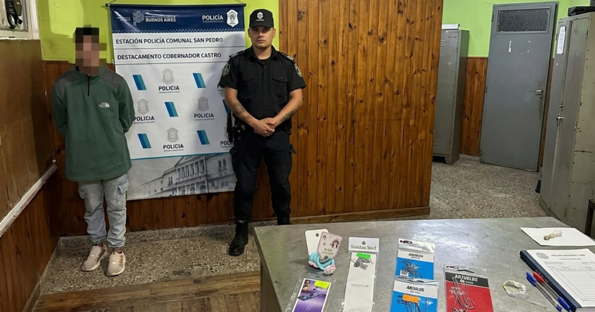 Un intento de robo en un polirrubro terminó con un joven aprehendido y el secuestro de cocaína | FM Avenida