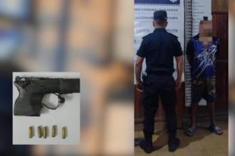 Un joven aprehendido por amenazar a su ex pareja con un arma de fabricación casera | FM Avenida