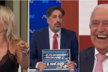 Un tenso cruce terminó en risas dirigidas a Nicolás Trotta cuando sacó un cartel en plena discusión con una diputada del PRO | FM Avenida