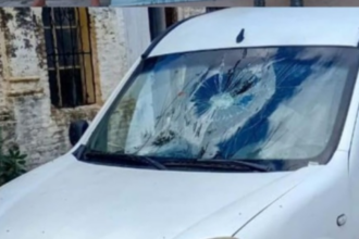 Un vecino de Santa Lucía fue detenido tras destrozar el parabrisas de una camioneta | FM Avenida