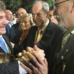 Veteranos de Malvinas sampedrinos estuvieron con el Presidente MIlei en el aniversario de Granaderos a Caballo | FM Avenida