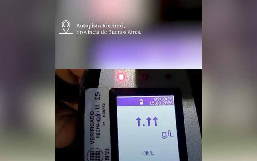 Video: Manejaba por la Riccheri, negó haber tomado y superaba los 3 g/l de alcohol en sangre | FM Avenida