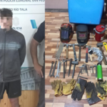 Río Tala: ingresó a Prear, robó herramientas y fue aprehendido
