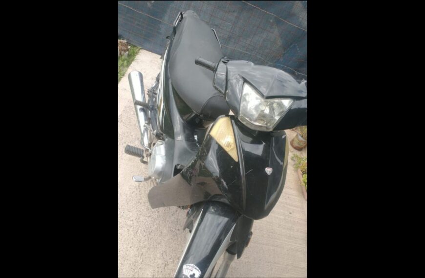 Robaron una moto durante la madrugada en la zona del barrio La Esperanza