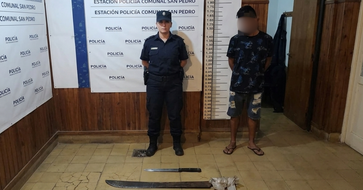 Aprehenden a un hombre tras amenazar a una vecina con un machete | FM Avenida