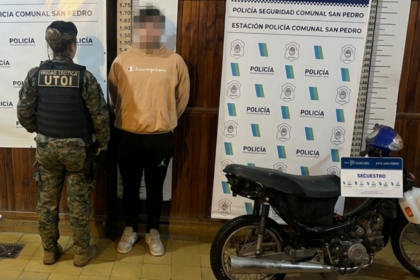 Aprehenden a un joven con una moto robada durante un operativo de saturación | FM Avenida