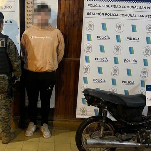 Aprehenden a un joven con una moto robada durante un operativo de saturación | FM Avenida