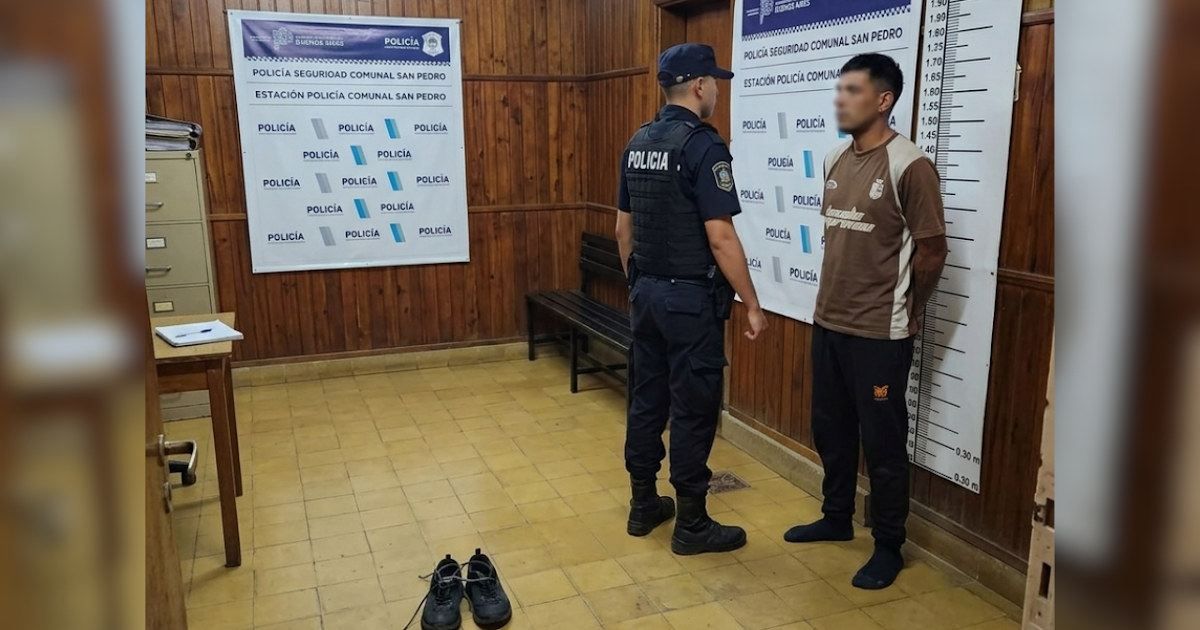 Aprehendieron a un joven tras el robo de un par de zapatillas en una vivienda | FM Avenida