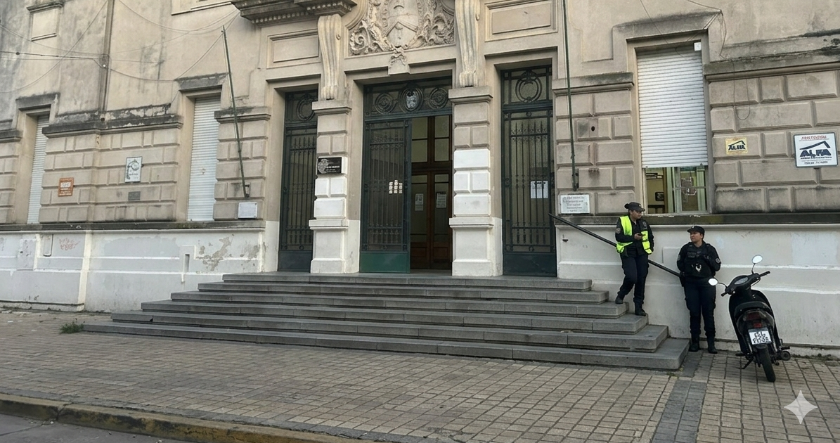 Autoridades escolares y policiales refuerzan la seguridad tras las pintadas y videos con amenazas | FM Avenida