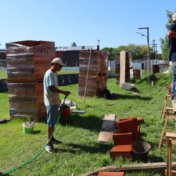 Avanzan las mejoras en el Estadio con el aporte del sector privado | FM Avenida