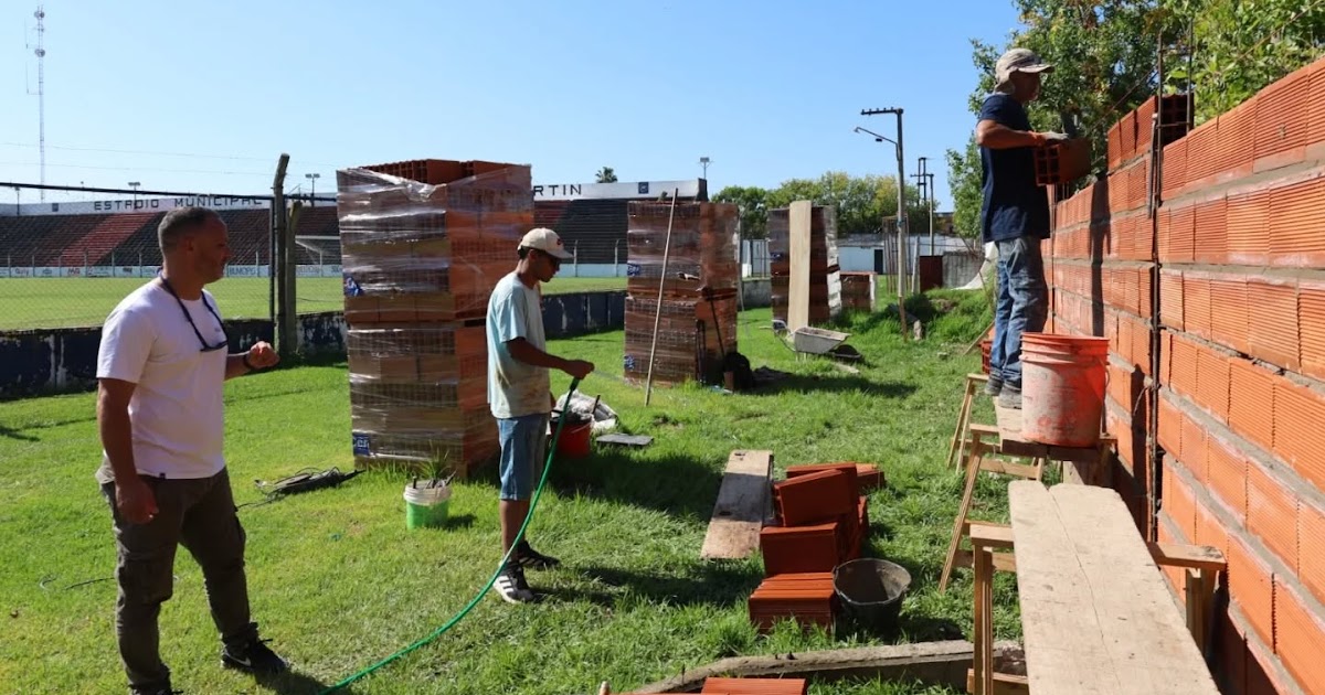 Avanzan las mejoras en el Estadio con el aporte del sector privado | FM Avenida