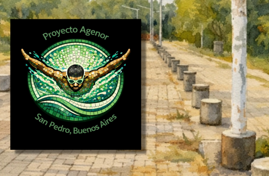 Buscan patrocinadores para homenajear con un mural de mosaicos al legendario nadador Agenor Almada | FM Avenida