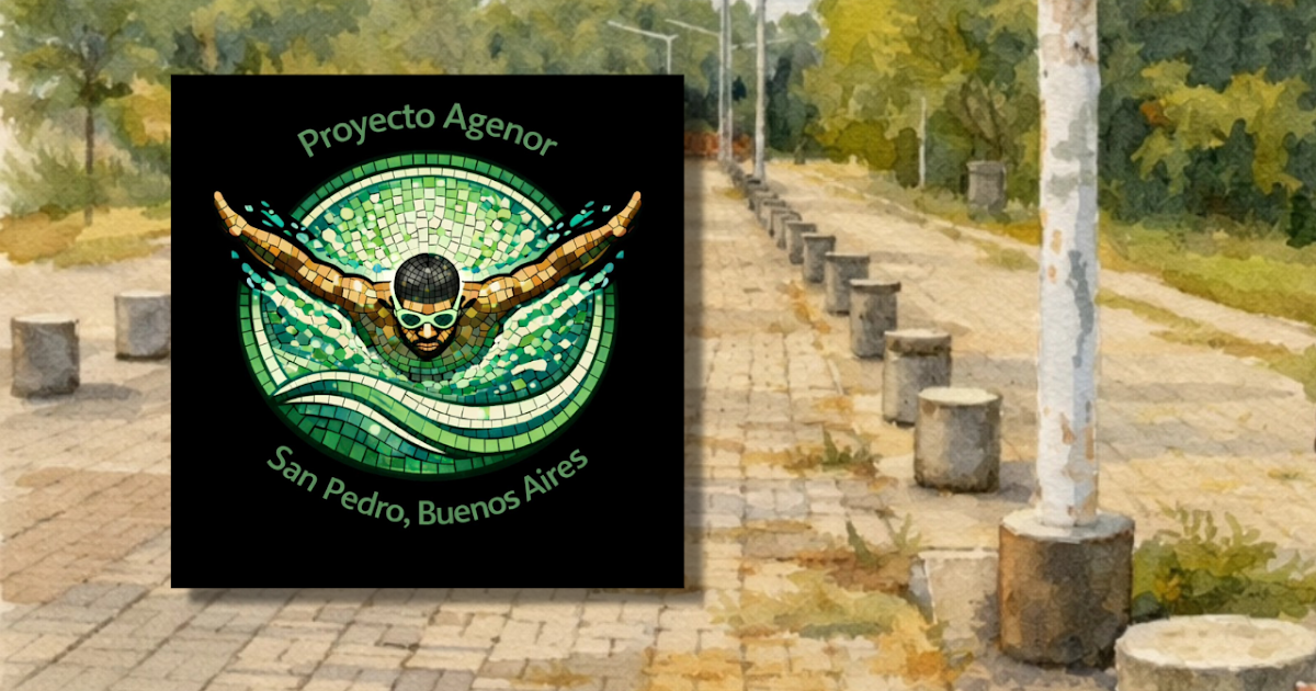 Buscan patrocinadores para homenajear con un mural de mosaicos al legendario nadador Agenor Almada | FM Avenida